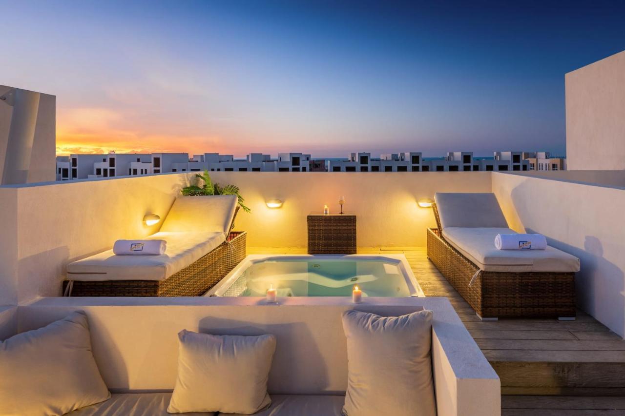 Luxe 3bdr W Private Rooftop Jacuzzi & Access Apartamento Hurghada