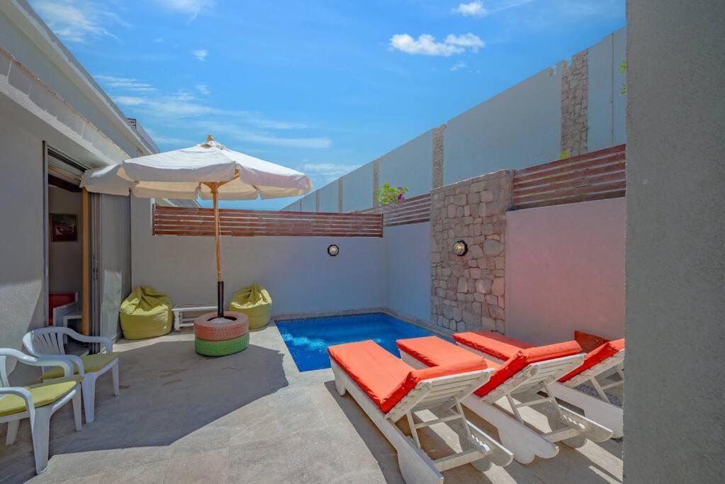 Unique 1-bedroom Bali El Gouna Private Pool & Patio Apartment *