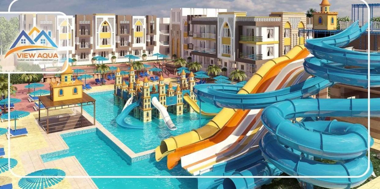 Le Mirage Bay And Aqua Park One Bedroom Private Inside View Aqua Building Hurghada