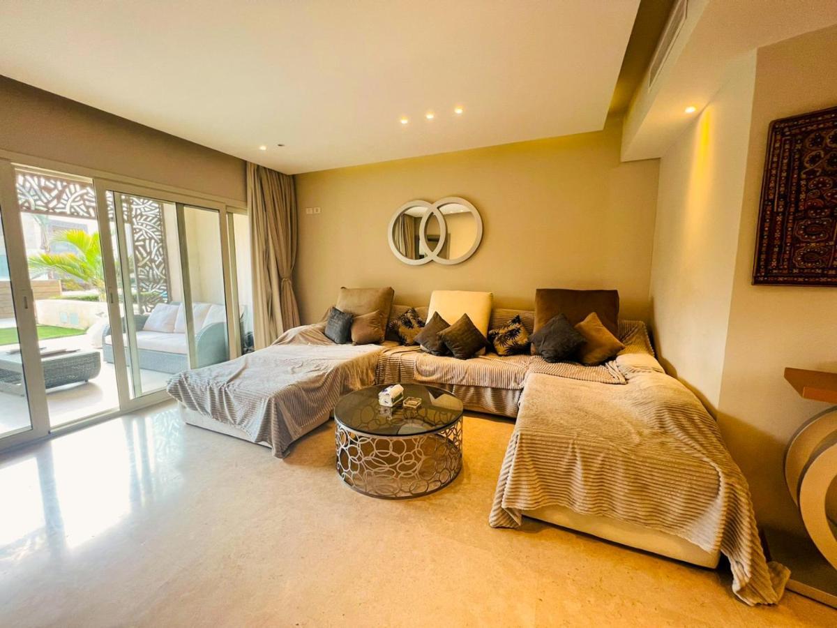Luxurious 2br And Nanny & Pool And Sea View In Mangroovy Elgouna Apartment *
