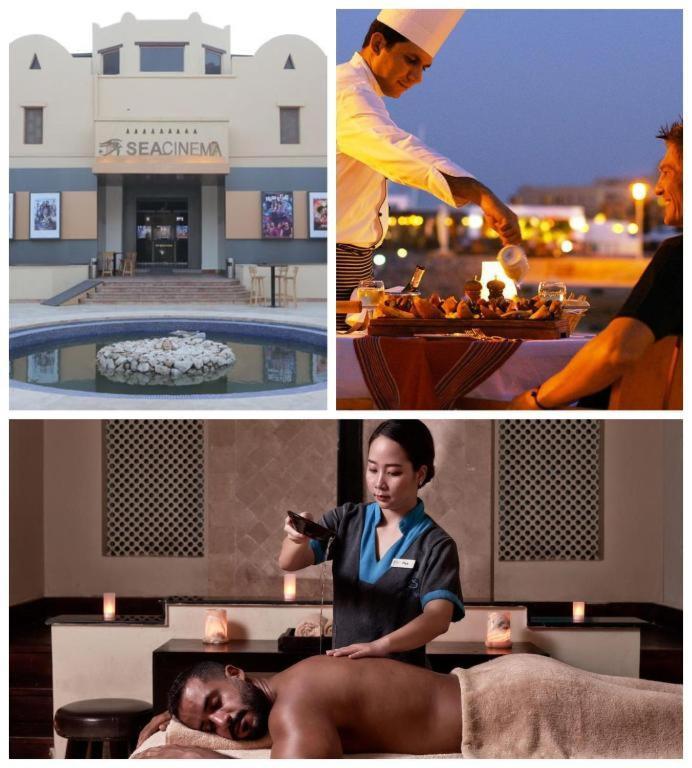 Luxurious 2br And Nanny & Pool And Sea View In Mangroovy Elgouna Apartment *