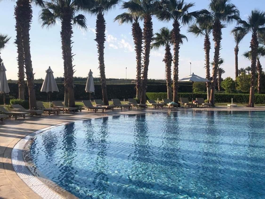 شقه غرفتين وصاله بالحديقه في فراندا سهل حشيش Apartment *