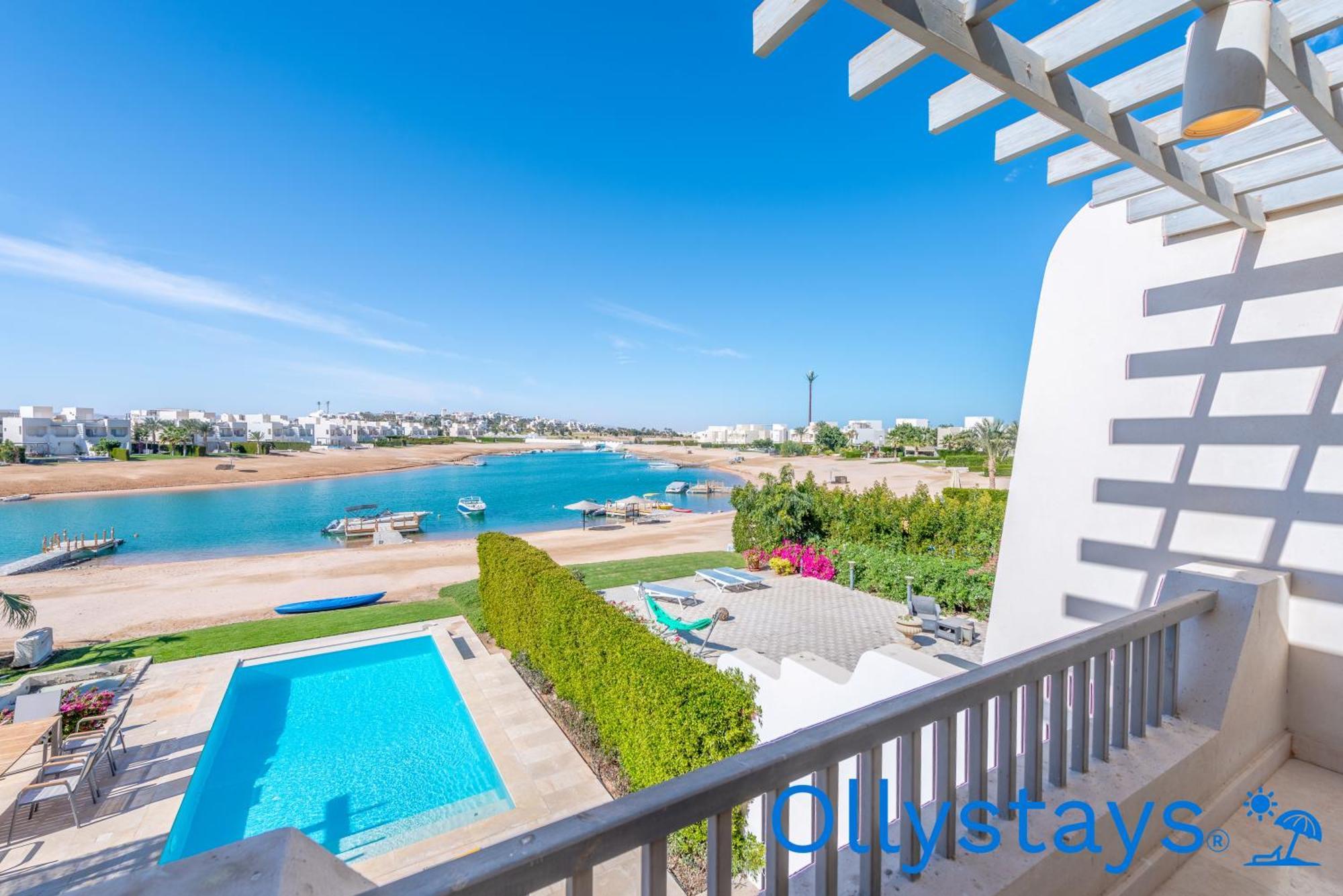 Villa Ollystays Joubal Lagoon 4 Bedroom Heated Pool Hurghada