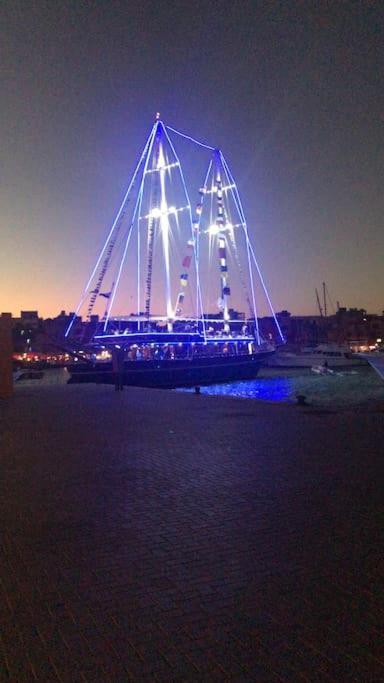 Sunny Sea View Marina On Private Roof * Hurghada