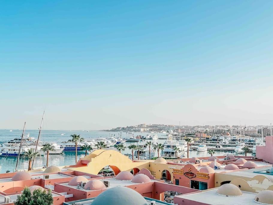 Sunny Sea View Marina On Private Roof Apartment Hurghada