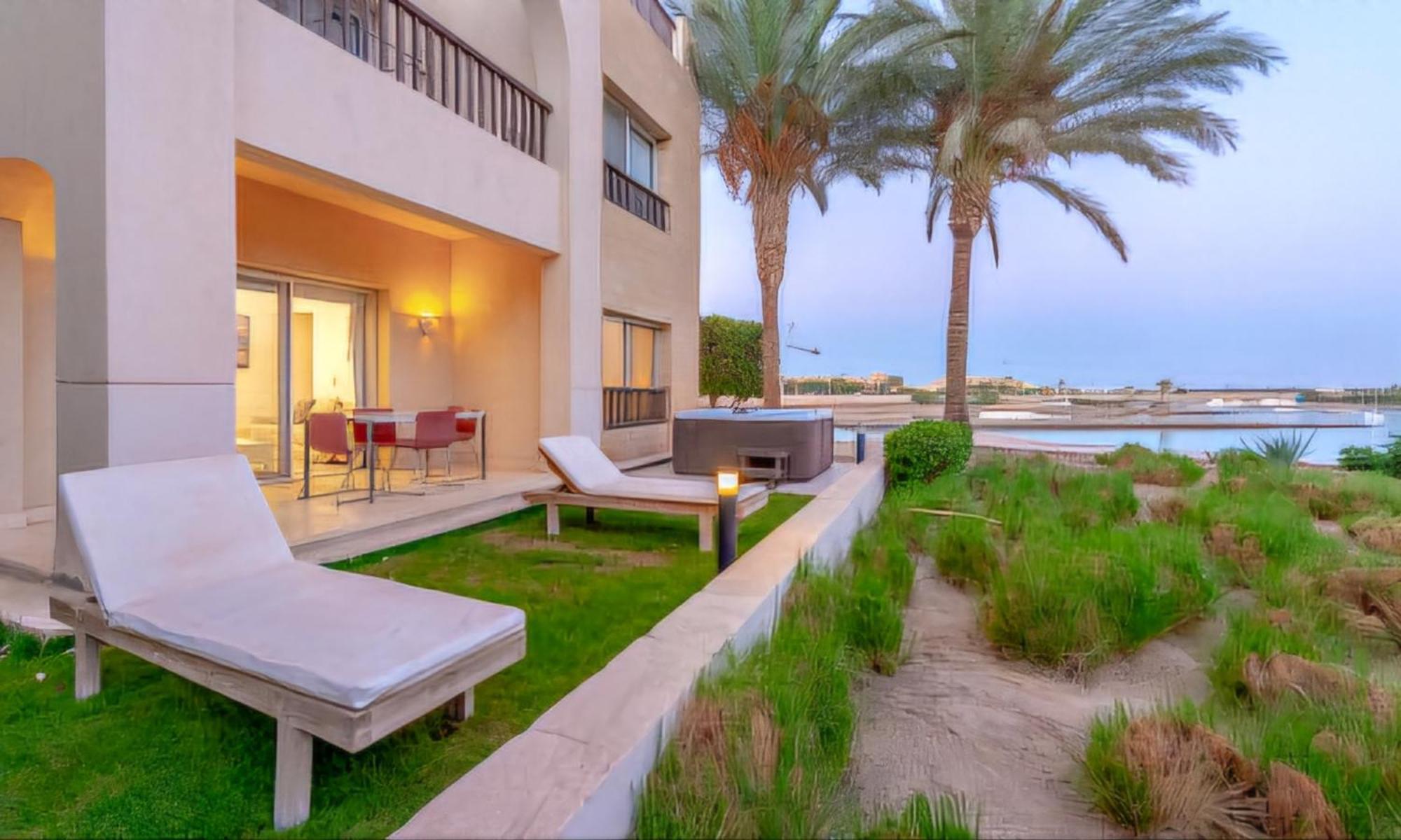 Waterside El Gouna - Pool & Lagoon Access Apartment Hurghada