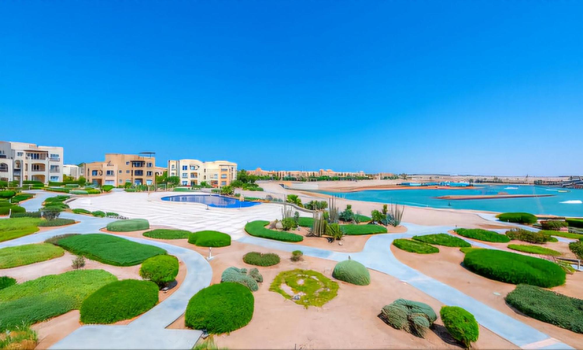 Waterside El Gouna - Pool & Lagoon Access Apartment Hurghada