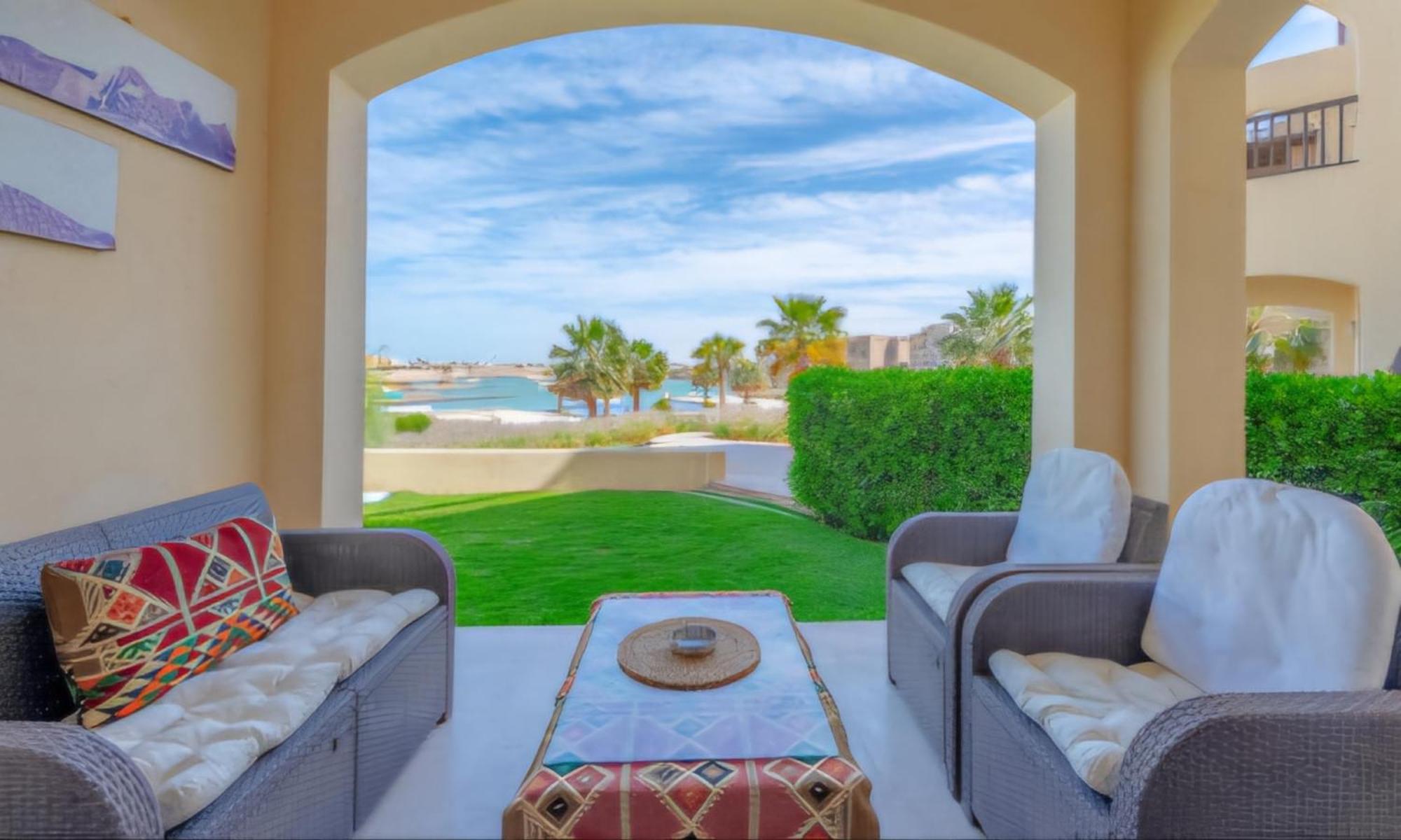 Waterside El Gouna - Pool & Lagoon Access Apartment