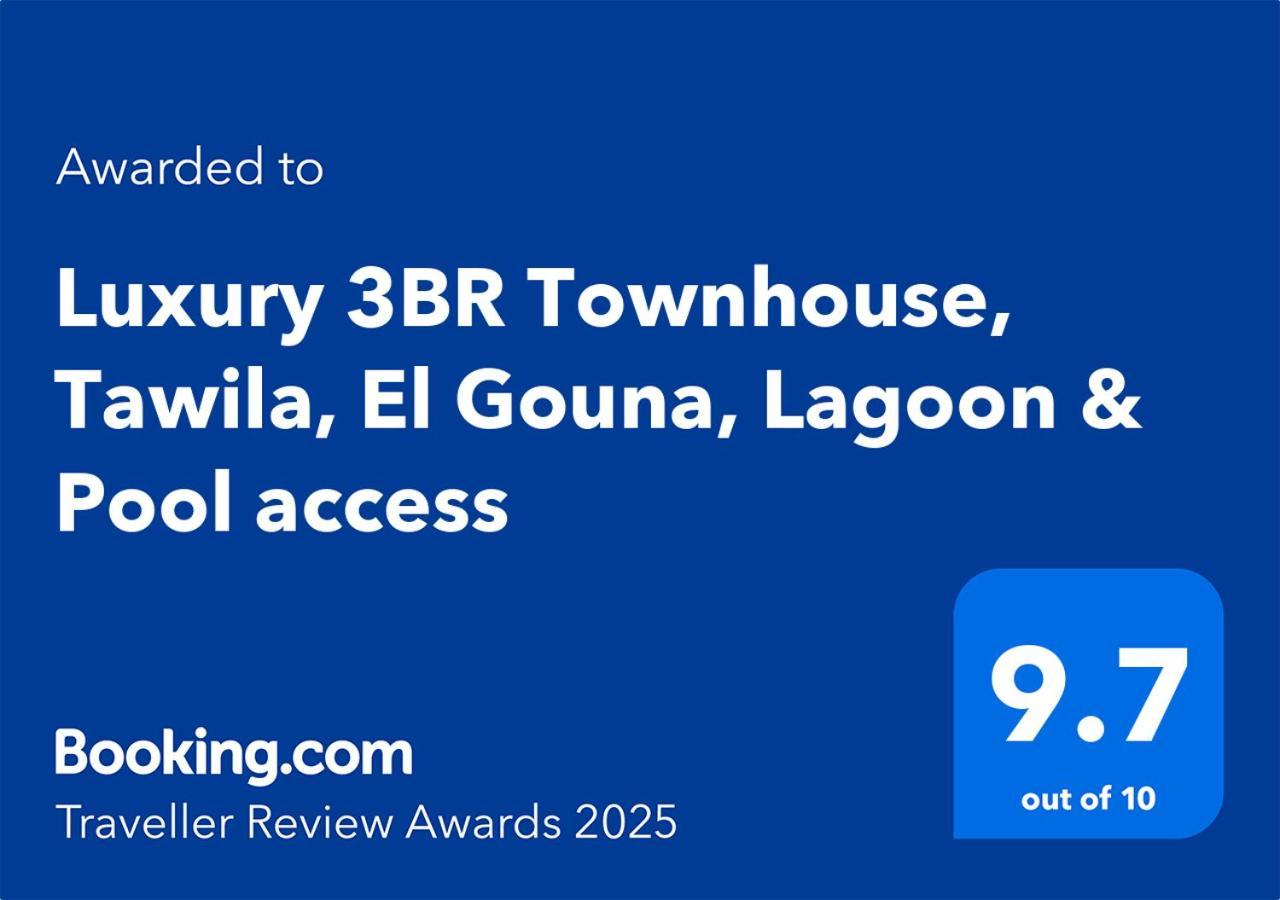 Luxury 3br Townhouse, Tawila, El Gouna, Lagoon & Pool Access * Hurghada